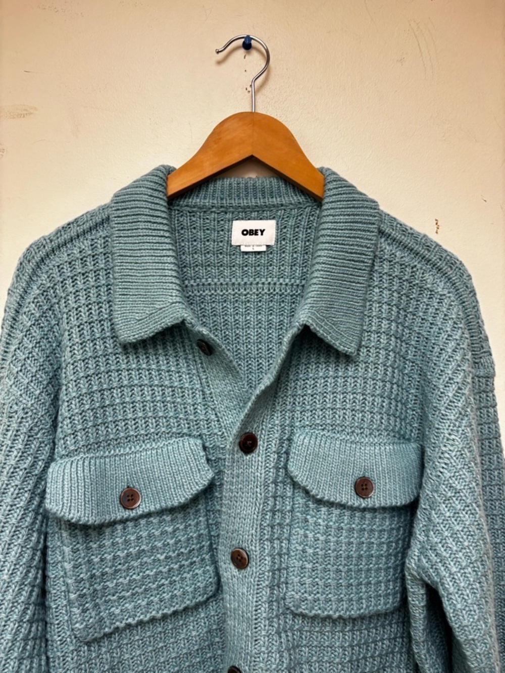 Obey JJ Sweater Jacket - Picture 6 of 10